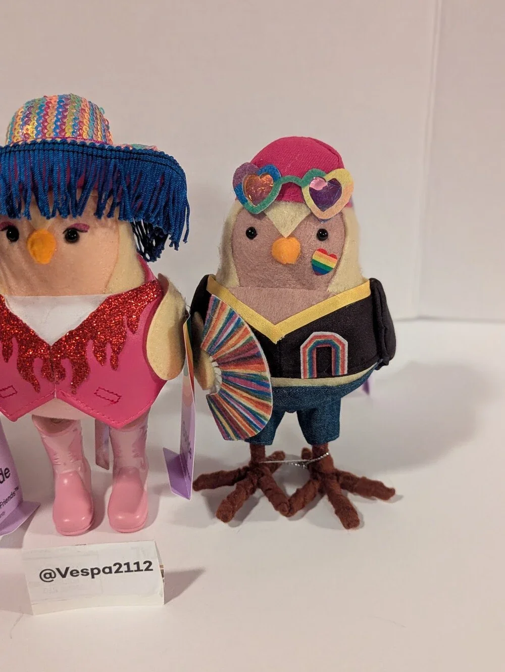 Target Featherly Friend Pride Festival Boots Dandy 3pc Set Summer Fabric Bird 26